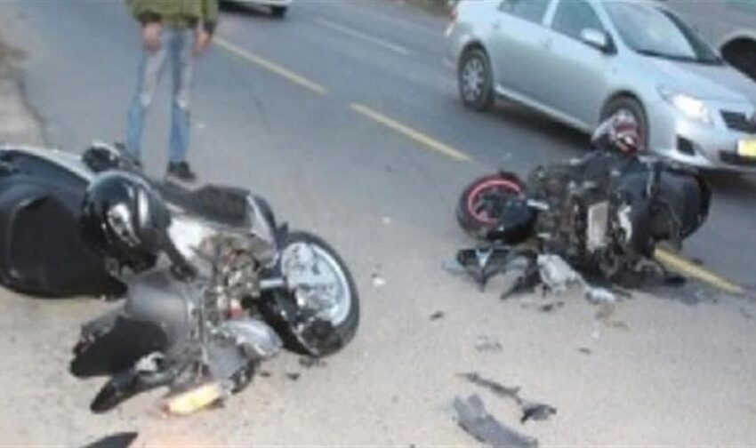  إصابة شخص في تصادم دراجتين ناريتين بههيا