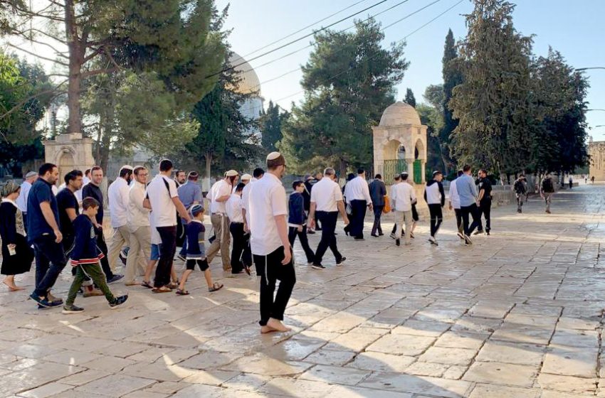  مستوطنون يقتحمون الأقصى.. وشرطة الاحتلال تعتقل فلسطينيا بـ “رام الله”
