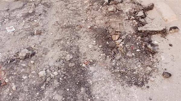  رصف طريق السعدية مطلب أهالي قرية العزازي في فاقوس