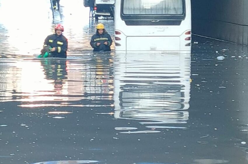  أمطار غزيرة تضرب الإسكندرية وتعطل الامتحانات