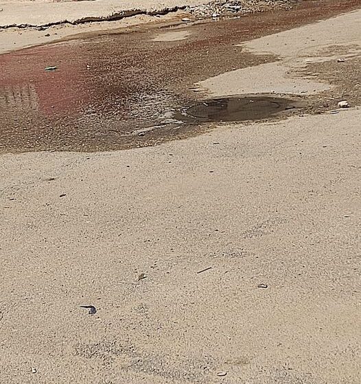  طفح بالوعة “صرف” يثير غضب مواطني ابني بيتك بالعاشر