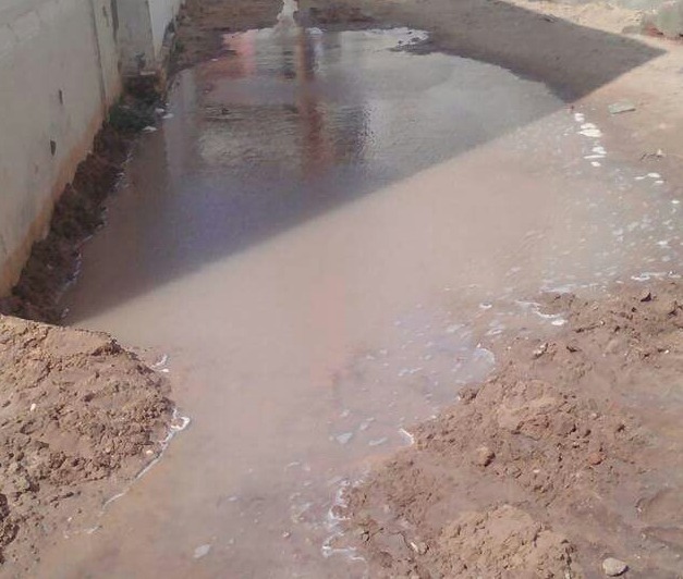  غضب بين أهالي فاقوس بسبب كسر ماسورة مياه