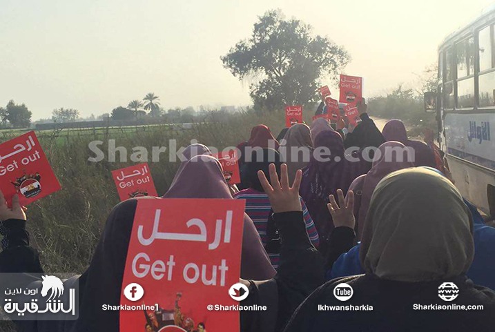  مسيرة لثوار الزقازيق تندد بجرائم الانقلاب