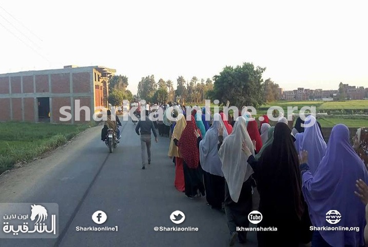  فعاليات ثورية بمنيا القمح تطالب بكسر الانقلاب وعودة الشرعية