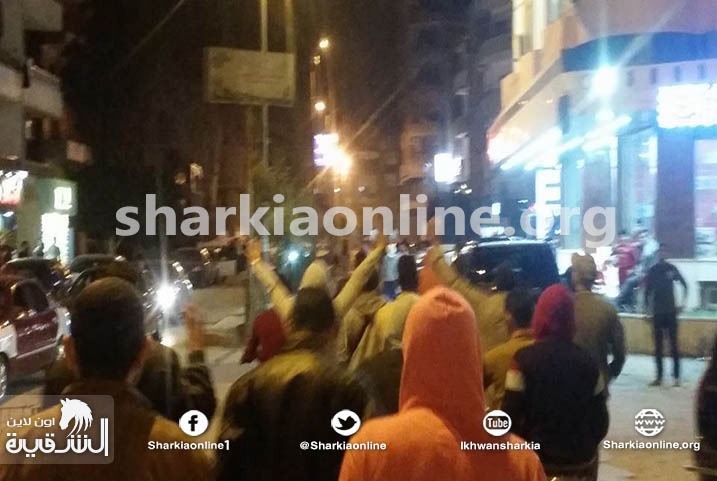  فعاليات متنوعة لثوار الزقازيق تنديداً بالانقلاب العسكرى