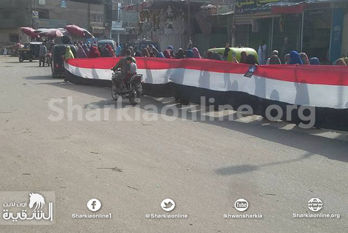  بالصور.. أحرار “منيا القمح” يحتشدون بفعاليات صباحية رفضًا للانقلاب