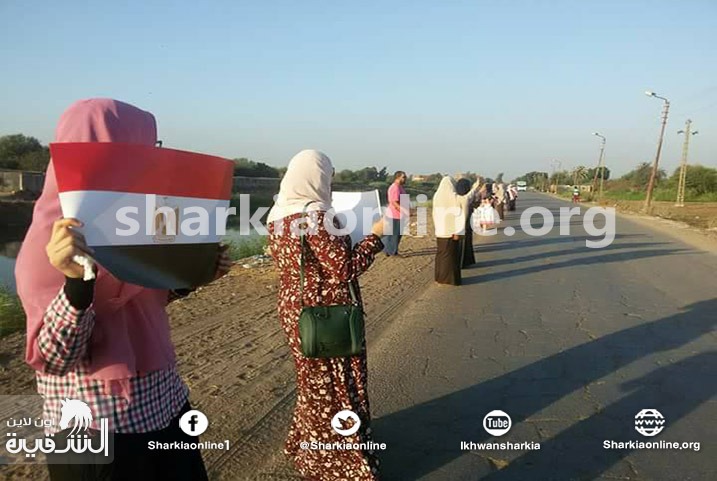  ثوار الزقازيق ينتفضون بمسيرة حاشدة للإفراج عن المعتقلين
