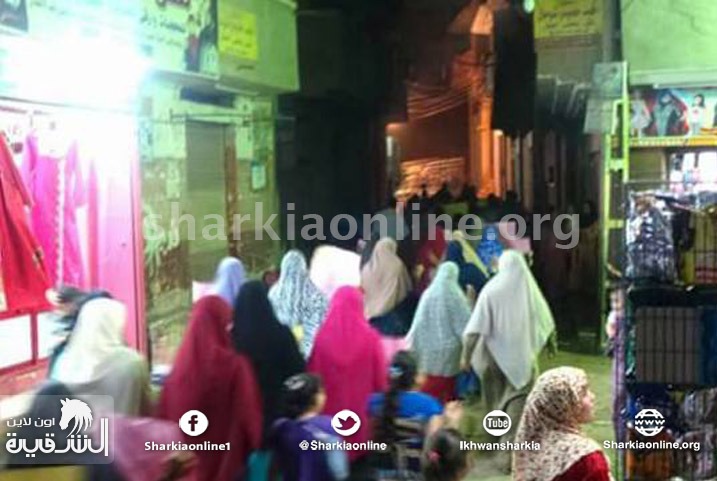  مسيرة لثوار كفرشلشلمون بمنيا القمح