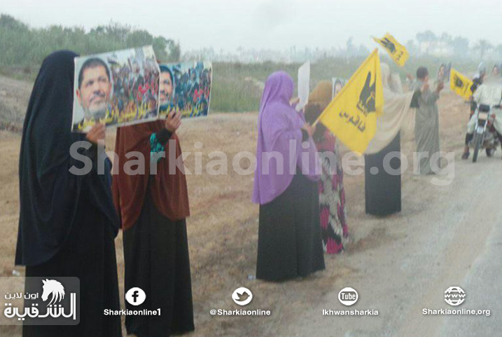  ثوار فاقوس يواصلون تظاهرات “لبيك يا أقصى”