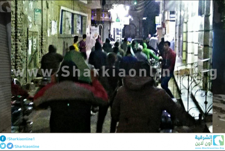  مسيرة ليلية لثوار منيا القمح ضمن أسبوع “حيّوا الرئيس وأسقطوا الخائن”