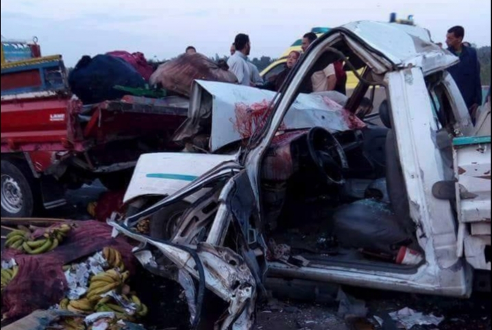  بالأسماء.. إصابة 12 عاملا من بحر البقر بينهم 5 أطفال إثر تصادم ببورسعيد