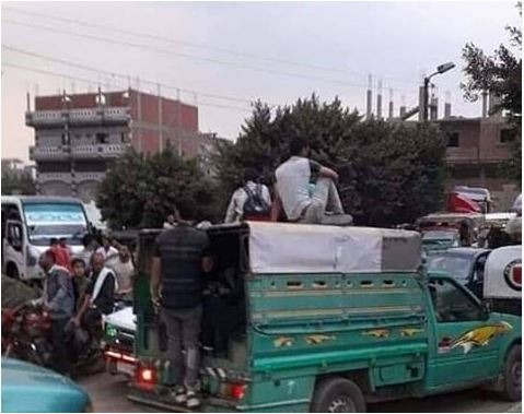  منيا القمح|  تكدسات مرورية على كوبري أبوطبل تغضب الأهالي