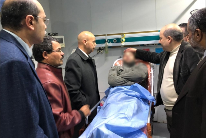  الإعتداء بالضرب على ممرض في مستشفى منيا القمح المركزي