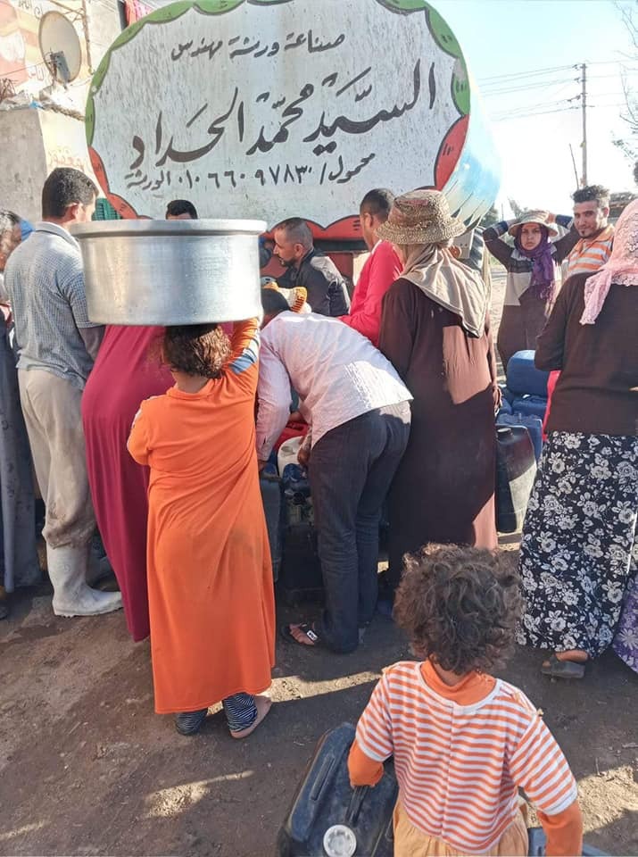  العطش يضرب صان الحجر.. والأهالي تستغيث