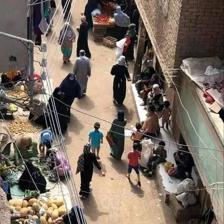  بسبب كورونا..  فض سوق الجمعة بقرية سلمنت ببلبيس
