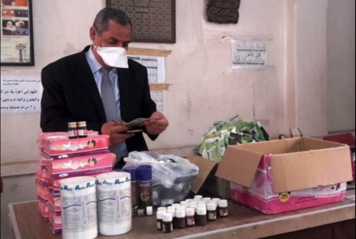  كارثة.. 796 عبوة دواء بيطري منتهي الصلاحية بمركز منيا القمح