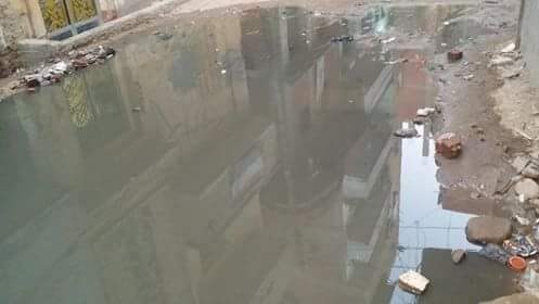  غرق منازل مواطني عزبة المهندس بمنيا القمح بمياه مجهولة