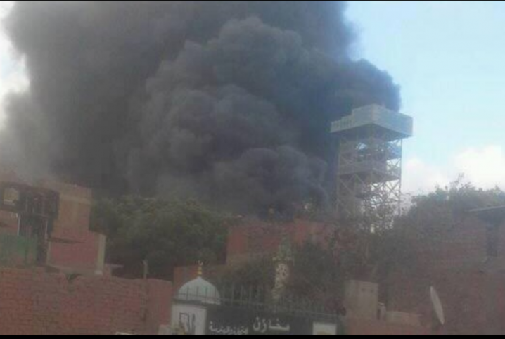  حريق في منزل مكون من 3 طوابق بالزقازيق