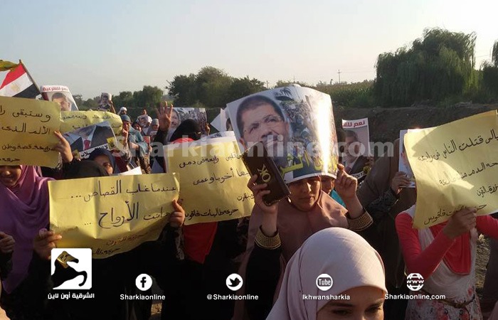  ثوار فاقوس يواصلون إحياء ذكري مذبحة القرن