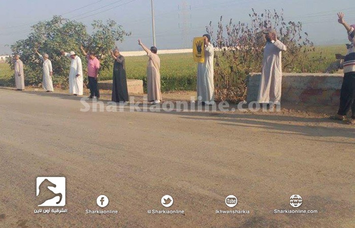 ثوار الحسينية يتظاهرون ضمن أسبوع “ادعموا حق الغلابة”