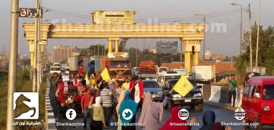  فاعليات منوعة لثوار الزقازيق فى ختام اسبوع “ادعموا حق الغلابة “