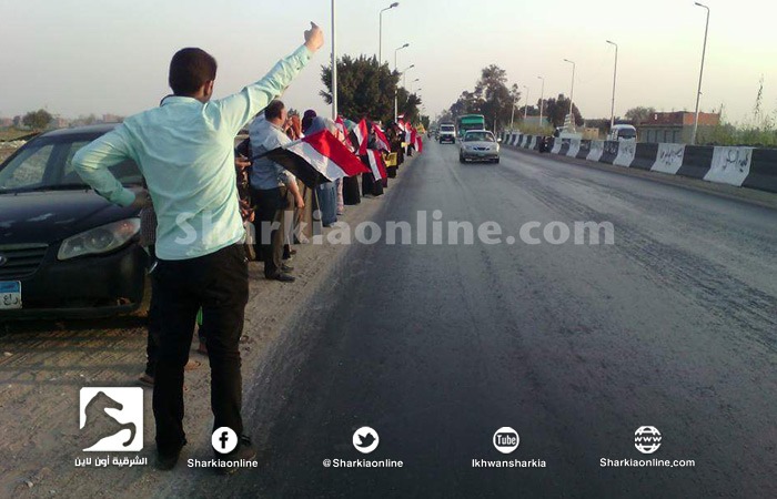  بالصور .. أحرار الزقازيق يواصلون مظاهرات “حق الشعب”