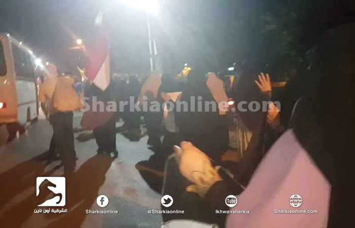 ثوار ديرب نجم ينتفضون للتنديد بأحكام القضاء الجائرة