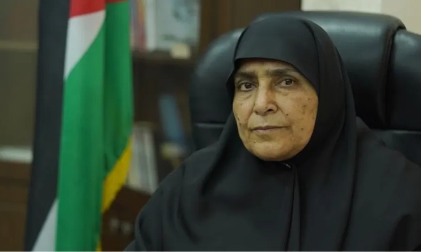  استشهاد جميلة الشنطي عضوة المكتب السياسي لحماس