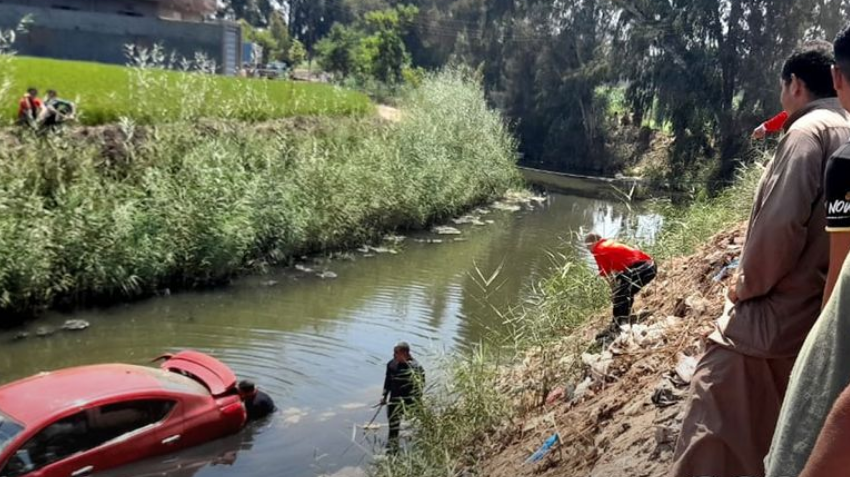  راجعين من فرح.. مصرع 5 أشخاص إثر سقوط سيارة ملاكي في “ترعة” بالدقهلية