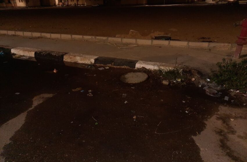  شكاوى من انسداد الصرف الصحي بالمجاورة 2 في العاشر