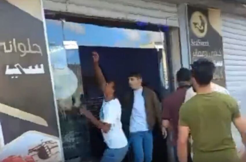  الهجوم على محلات المصريين في البيضاء بليبيا